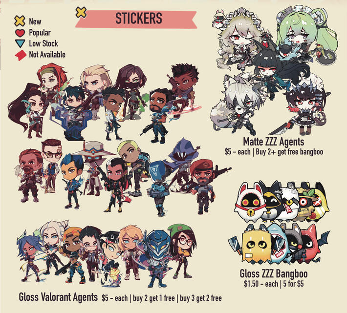 Stickers